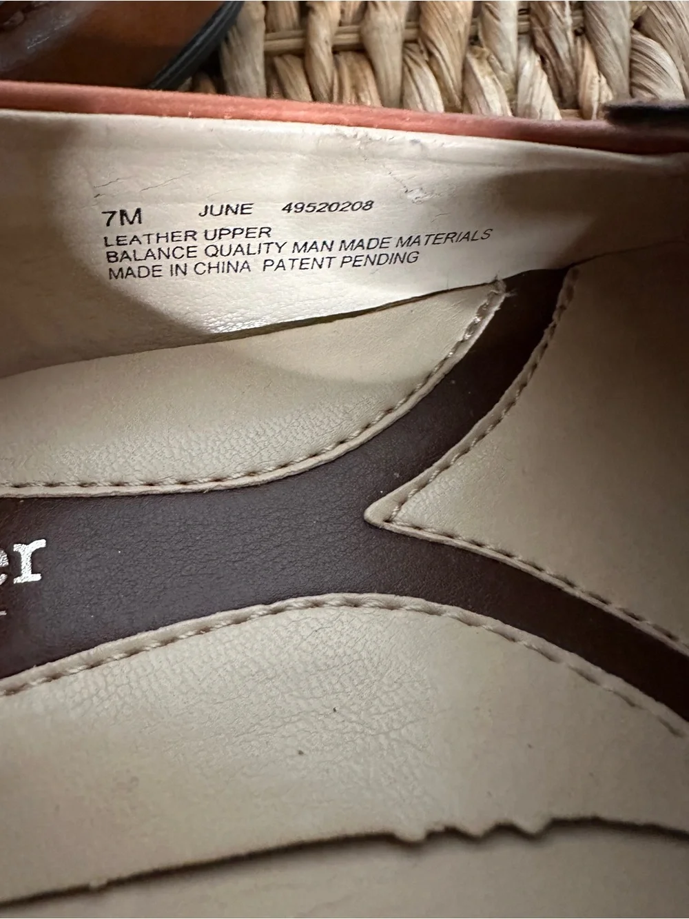 Naturalizer Two-Tone Brown & Cognac Leather Penny Loafers - Picture 11 of 11
